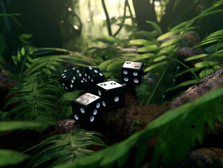 Antarmuka permainan slot uncrossable rush dengan tombol putar dan layar informasi